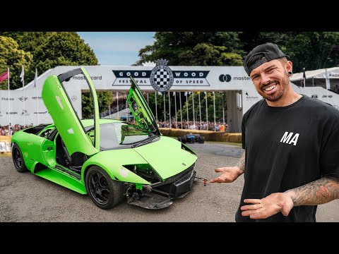 TAKING MY LAMBORGHINI TO GOODWOOD FOS THEN STRIPPING IT