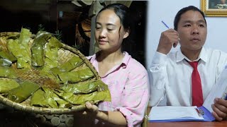 Cake made from young corn: Vang Anh's greatest hope is waiting for her CEO husband to come home