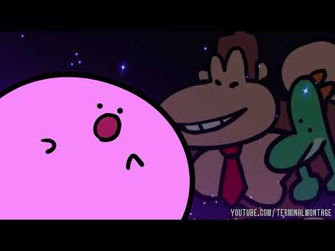 Kirby takes what he learned from DK to defeat the MasterHands (SmashBros Animated)@TerminalMontage