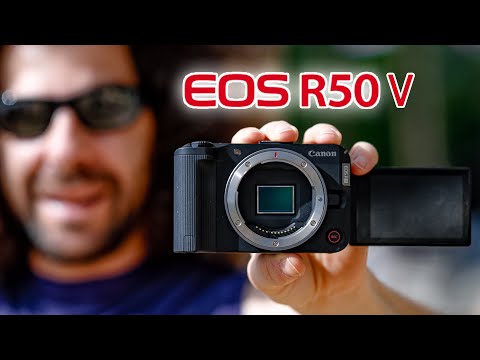 Canon EOS R50 V Hands-On PREVIEW: a POWERFUL Mini Video Camera, BUT…