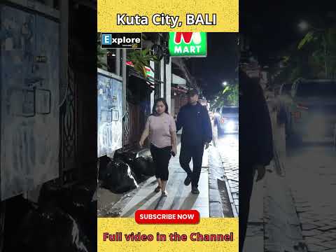 Kuta Nightlife: Neon Lights, Buzzing Bars & Late-Night Shopping!  #travel #touristdestination