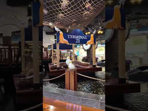 The amazing Terminal 21 Mall Pattaya  #travel #terminal21pattaya