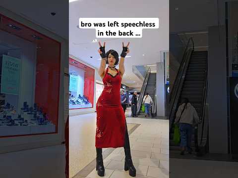 bro was flabbergasted #funny #danceinpublic #dancemoves #funnyreaction  #funnyshorts #cosplay