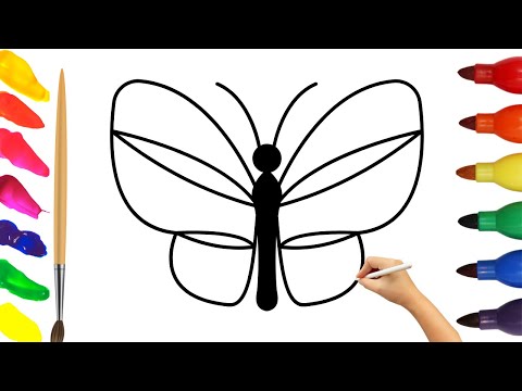 How to Draw an AMAZING Butterfly | Easy Step By Step Art Video Tutorial for Beginners