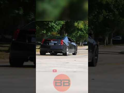 Cadillac CTS-V COUPE!! #carshow #cadillac #exhaust