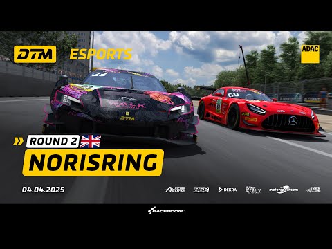 Round 2 Norisring | DTM eSports 2025 | Re-Live