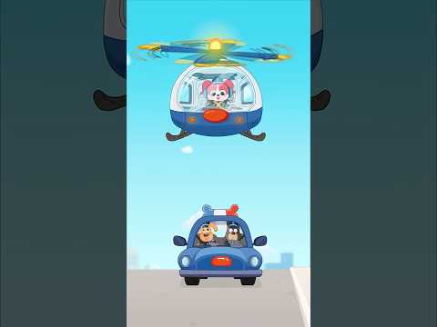 Kids Explore Different Vehicles #shorts