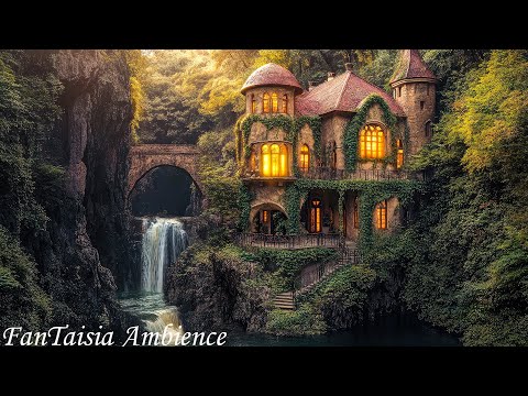 Celtic Harp and Flute - Healing Music - Deeply Relaxing and Soothing Music, Mossy Medieval Castle #3