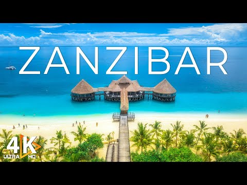 ZANZIBAR 4K UHD - Exploring the Paradise Island in Stunning Detail with Calm Music