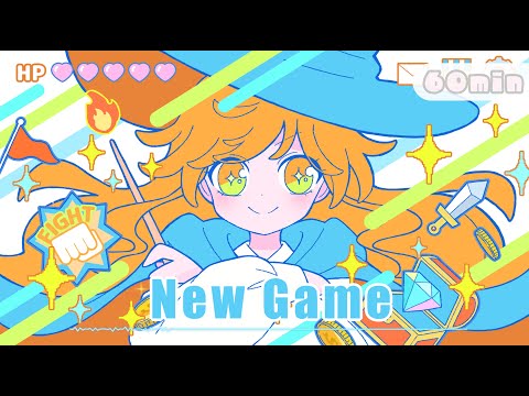 [Free BGM 60min] “New Game” Hop Step Great Adventure [kawaii]