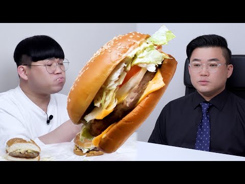 햄버거가 다 바뀌었다고? 이게 맞아요?ㄷㄷ