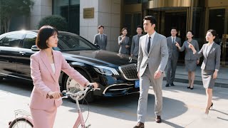 A girl rides a shared bike to work and is mocked, only for everyone to discover she’s CEO’s wife!