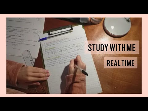study with me real time | soft piano [BGM]