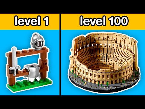 Level 1 to 100 LEGO SETS!