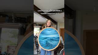 Sharing my Stormy Seas art with you #oceanart #seascape