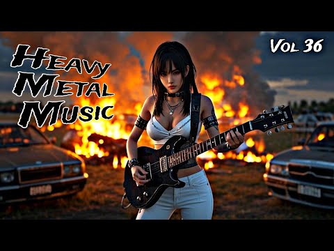 Best Heavy Metal Music Playlist For Motivation, Game, Work, Study - Relaxation ||  vol 36