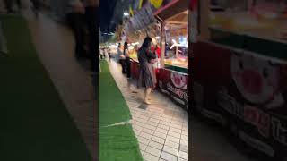 Market under BTS Onnut station, next to Lotus Mart