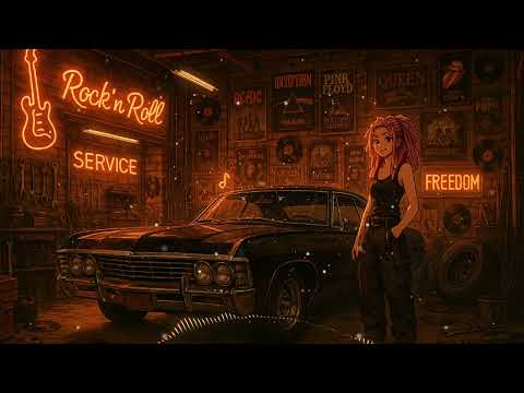 Shadows on the Blacktop 🚗 | Dark Lofi Rock • Psychedelic Rock • Night Drive Music – Deep in the Road