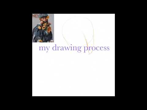 My drawing process!