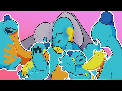 Player x Doey Bed Time| Poppy Playtime Chapter 4 Comic Dub