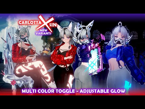 Carlotta X Sin NEW VARIANTS (Skin From Nikke) Woju Mod - Wuthering Waves 2.3 Mod