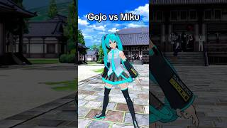 Gojo vs Hatsune Miku @Doechii #gojo #gojosatoru #jjk #miku #fortnite #gaming #vrchat