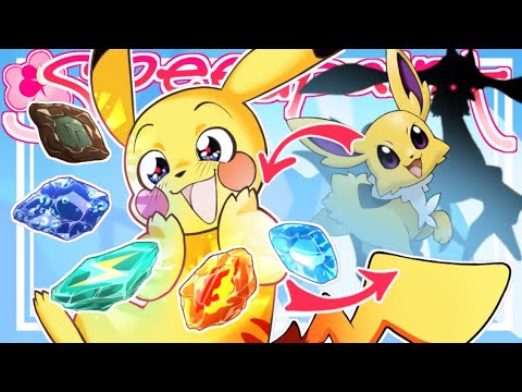 What if we swapped the concept for Eevee and Pikachu? (April Fools)