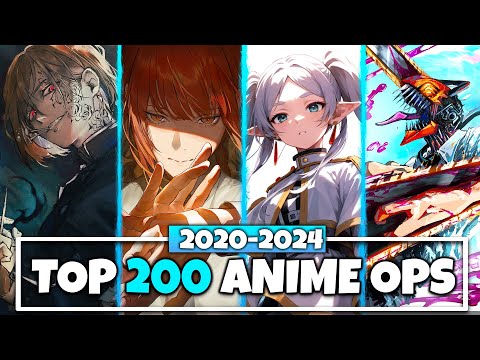 Top 200 Anime Openings 2020-2024 Winter (Party Rank)