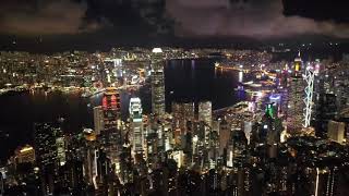 香港山頂夜景