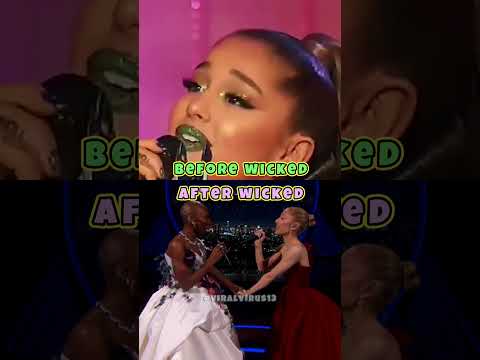 Ariana Grande BEFORE vs AFTER Wicked