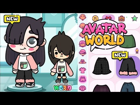 HOW TO MAKE TOCA BOCA WORLD CHARACTERS in AVATAR WORLD 🩷 | PAZU and TOCA BOCA