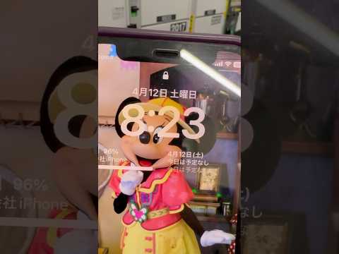 今日の舞浜駅のロッカー