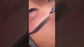 Ombre brows. Perfect shading