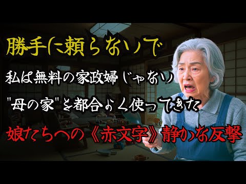 子どもには気を遣って訪ねるのに、親の家は自分のものみたいに扱う——その“当たり前”は、誰のためのもの?! | オーディオブック |  "シニア向け 感動ストーリー  | ゆっくり実況