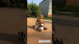 monkey 🐒 funny #animation #cute #monkey #kudoanimal #babymonkey #kids #monkeykiki #children