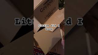 Creature feature #creaturefeature #box #terrifying #trending #scary #cat #therian