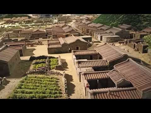 臺灣澎湖縣望安鄉花宅聚落1：30模型 | 1:30 model of Taiwan Penghu County Wang An Township Huatzai settlement