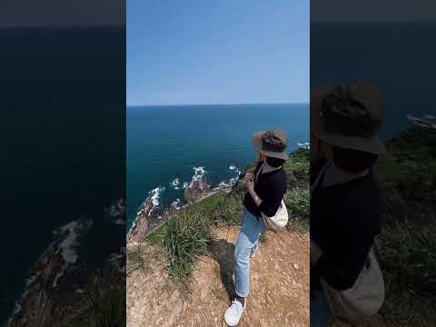 瑞芳南子吝步道🌊垂直90度的看海視角好刺激🌞