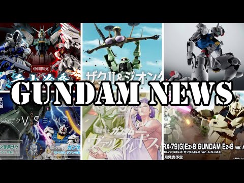 Gundam Game Fest, Action Figures, Doan's Island Novel, Black Tri-Old-Stars, And More [Gundam News]