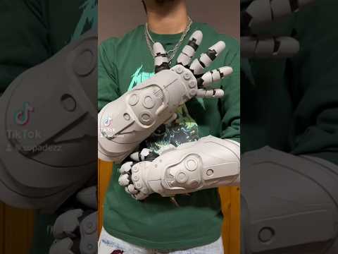 Making Foam Armor Gloves #diy #craft