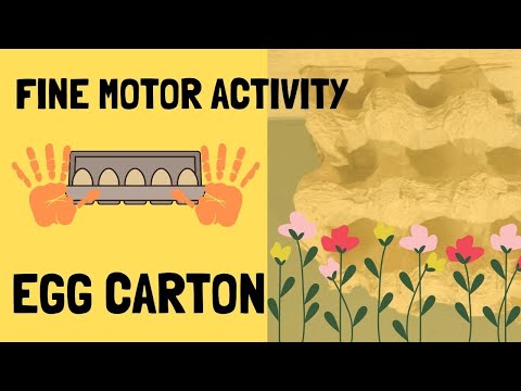 Egg Carton Flowers_Fine Motor Activity