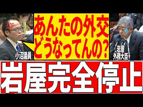 【無能大臣】都合が悪いとまともに答弁に答えない岩屋外務大臣【国会/自民党/古賀議員/石破茂/政治】