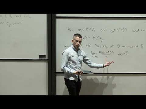 Multidimensional Analysis & Geometry: introduction to the derivative in higher dimensions, lecture 1