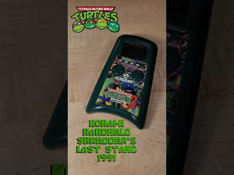 Konami Teenage Mutant Ninja Turtles 3 Handheld #gaming
