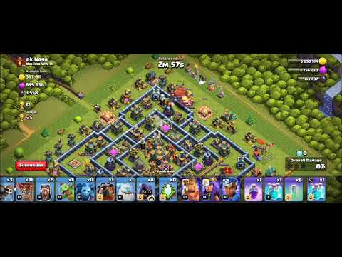 clash of clan Townhall 14 attack