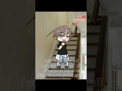 ||💧I'm gonna be jumping off my stairs-💧||Tysm for 192 subs🍪||#gachagacha#gachameme#gacha#gachaedit 🍪