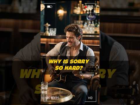 Why Can’t We Just Say It? –Sorry Seems to Be the Hardest Word (Lyrics) #englishsongs #AILingoMelody