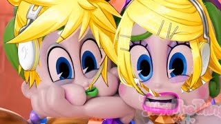 STOP ATTACKING ME but its dubbed by Rin and Len (Talkloid)