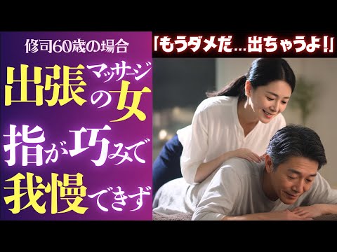 【シニア恋愛】「まさか…あの時の保健室の先生だったなんて」心も身体も溶かされた夜…出張マッサージ好き60歳の場合