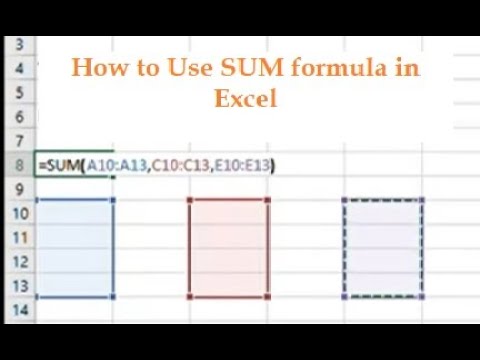 Excel Sum Formula